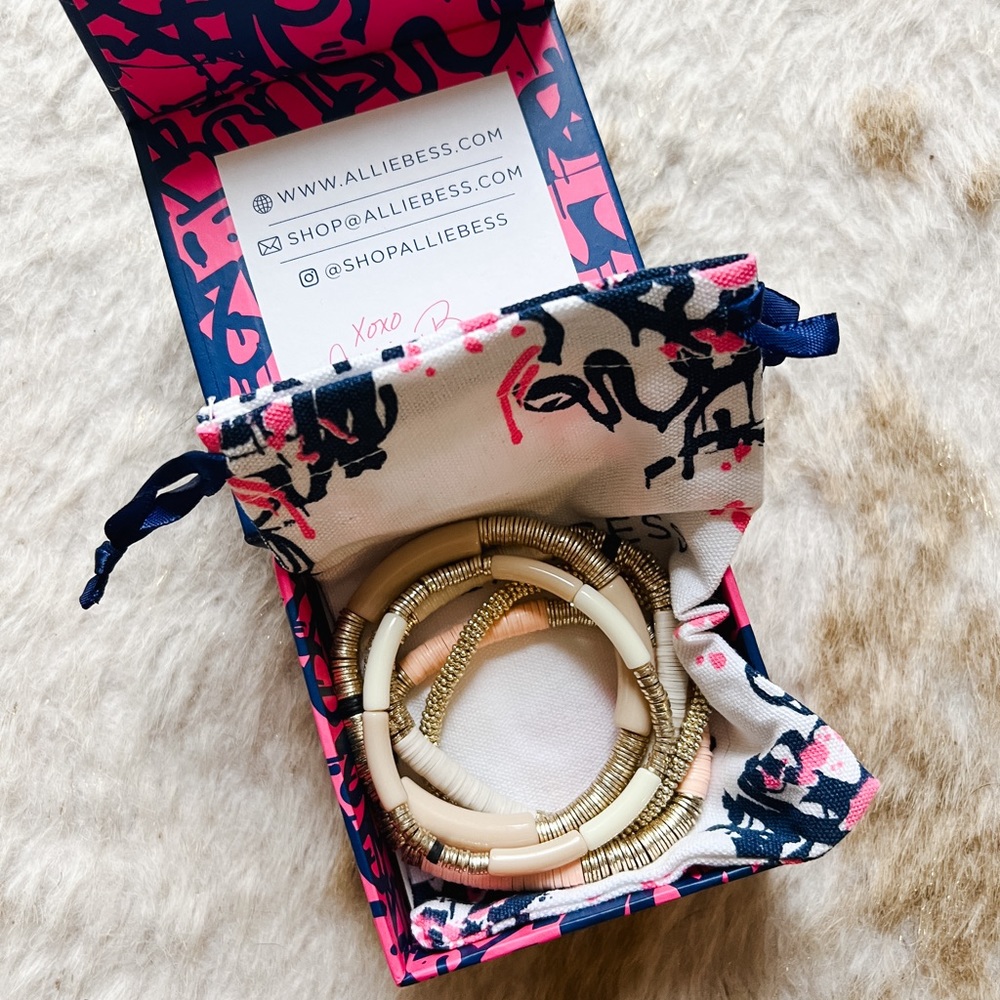 Allie + Bess Lauren and Lillie Bracelet Stack